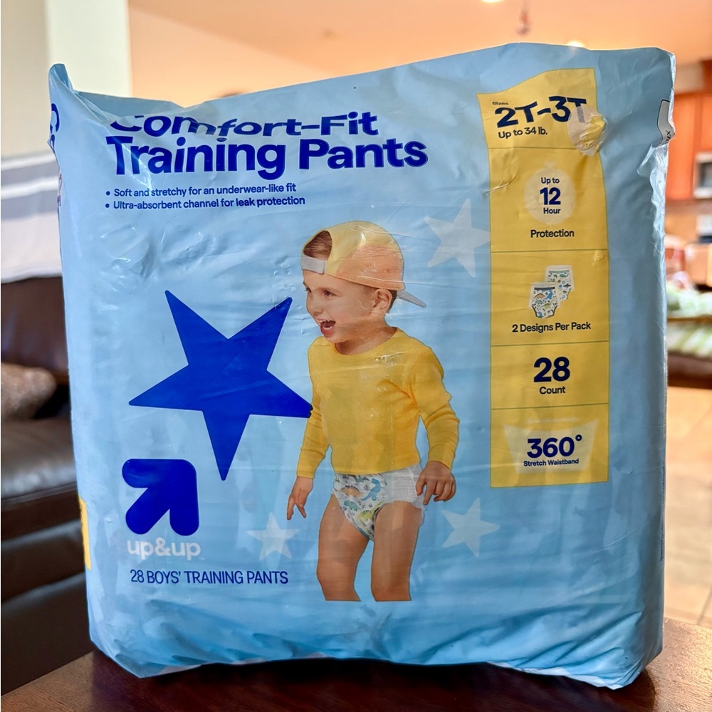 💎 Target Up & Up Comfort Fit Boys Training Pants Size 2T-3T Pack Of 28